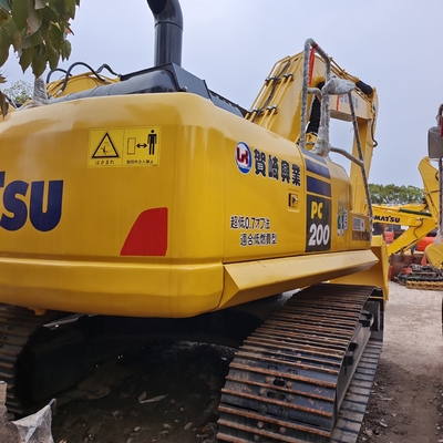 800 рабочих часов Подержанный экскаватор Komatsu PC200-8 20 тонн рабочая масса