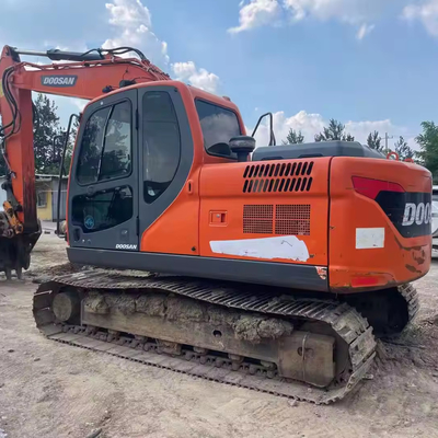 Оригинальный 15-тонный Doosan Dx150 использовался гидравлический экскаватор с 0,92 емкостью ведра
