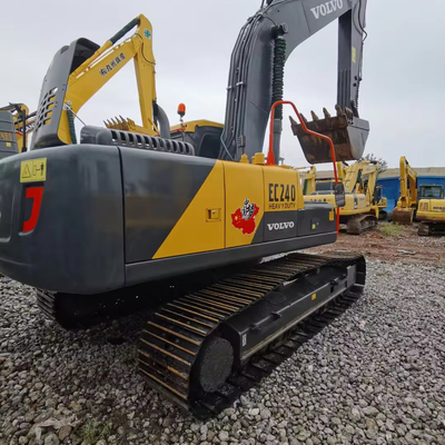 В хорошем состоянии Оригинальный экскаватор Volvo EC240D 24T с двигателем CE EPA Euro 4