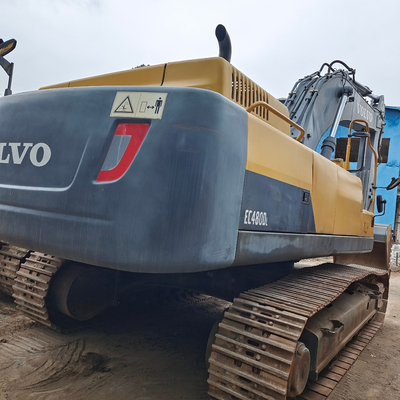 1200 рабочих часов Использованный экскаватор VOLVO EC480D для промышленной строительной техники