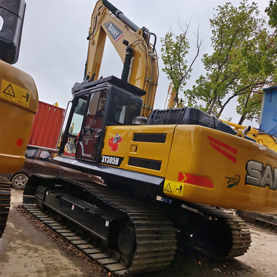 Используется экскаватор SANY SY305H с емкостью ведра 1.65CBM и оригинальным гидравлическим насосом