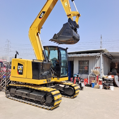 Использованный экскаватор Caterpillar 2018 Cat307E 307.5 307E2 с ОРИГИНАЛЬНЫМ гидравлическим насосом