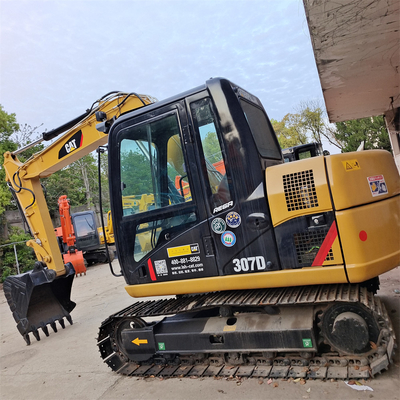 Shanghai Jinshan Used Track Shoes CAT 307d Экскаваторы с оригинальным гидравлическим цилиндром