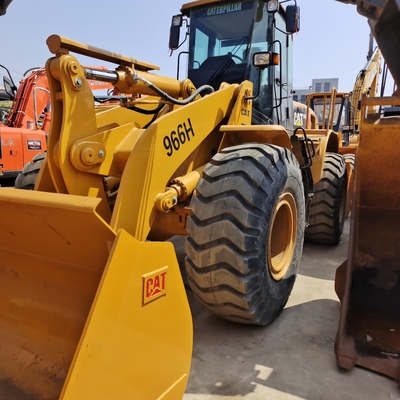 92 КВт Подержанный погрузчик на колесах Cat966 Cat 966H для строительных машин