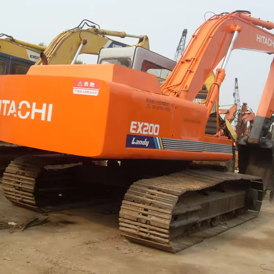 Hitachi EX120-3 Crawler Excavator с оригинальным гидравлическим насосом и клапаном в Шанхае