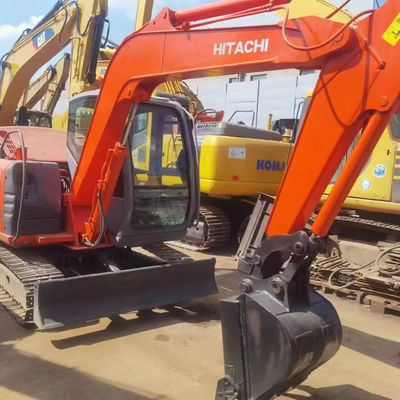 Предлагает подержанный экскаватор Hitachi ZX120-3 с оригинальным гидравлическим цилиндром