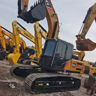 Оригинальный гидравлический насос SANY SY215C Pro Использованный экскаватор с низким расходом топлива