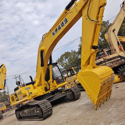 Использованный экскаватор KOMATSU PC350 с оригинальным гидравлическим клапаном и хорошим рабочим состоянием
