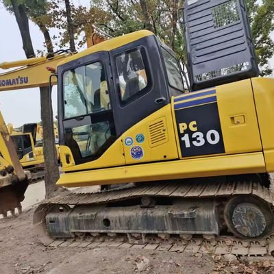 13000 кг масса машины Komatsu PC130-7 с оригинальным гидравлическим клапаном