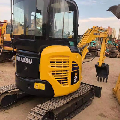 Подержанные экскаваторы Komatsu PC35MR использовались в Японии изготовлены 3,5 тонны