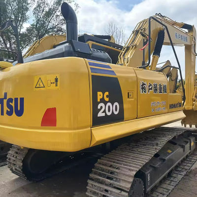 20TONS Рабочая масса Использованный экскаватор Komatsu pc200-8 Гидравлический экскаватор 2022