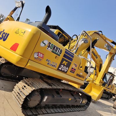 120 кВт Использованный экскаватор Komatsu Pc200-8 Оригинальный гидравлический цилиндр для бесперебойной работы