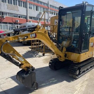 Использованный экскаватор CAT 302cr с двигателем C1.1 и весом 32000 кг