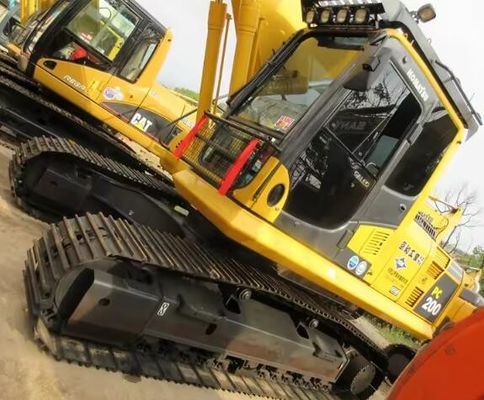 20 тонн рабочего веса Вторая рука Komatsu PC200-8 Crawler экскаватор для строительства