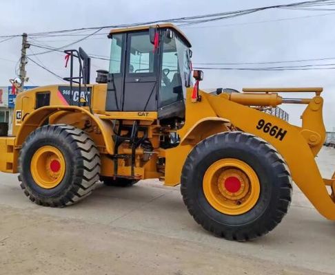 Вторая рука Caterpillar 966H колесный погрузчик с оригинальным гидравлическим насосом в Шанхае