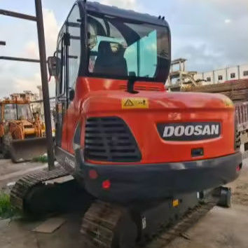 Использованный экскаватор Doosan Dx55 Mini 5 тонн 5,5 тонн Экскаватор Doosan 2019 1200 рабочих часов