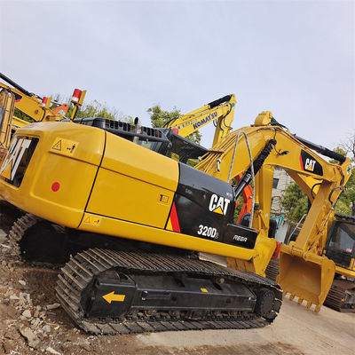 Использованный экскаватор Cat 320D 320DL с ОРИГИНАЛЬНЫМ гидравлическим насосом Отличная производительность