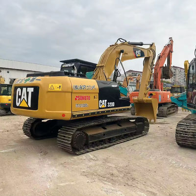 Ремонтные машины Использованные экскаваторы CAT 320 Катерпиль 320D2 Crawler Excavator CAT320