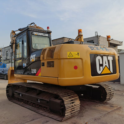 Максимальный радиус копания 2750 Использованный экскаватор CAT 320DL для производственного завода