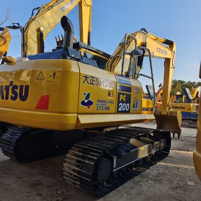 Использованный экскаватор Komatsu PC200-8 в хорошем состоянии 20000 кг масса машины гидравлический полётник