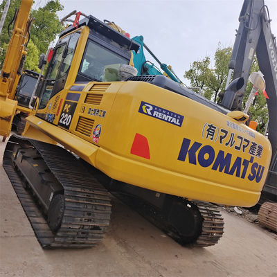 Использованный экскаватор Komatsu PC220-8 с оригинальным гидравлическим цилиндром в хорошем состоянии