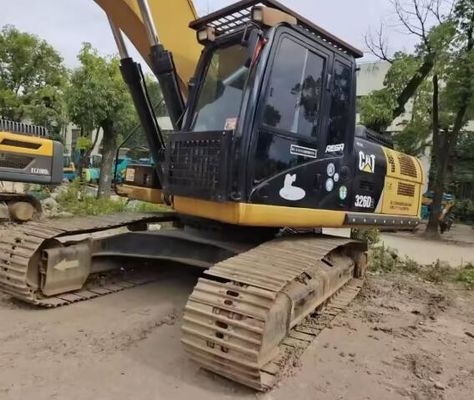 Эксплуатационный экскаватор CAT 326d с винтом и оригинальным гидравлическим клапаном