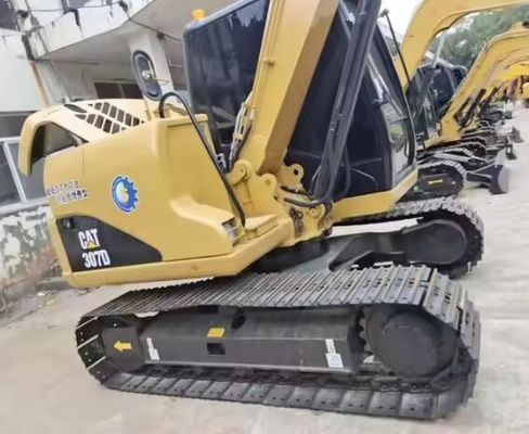 Оригинальный гидравлический насос Малый размер использованный Cat 307D Crawler Excavator Caterpillar 307 Модель видеоподдержка Cat307D