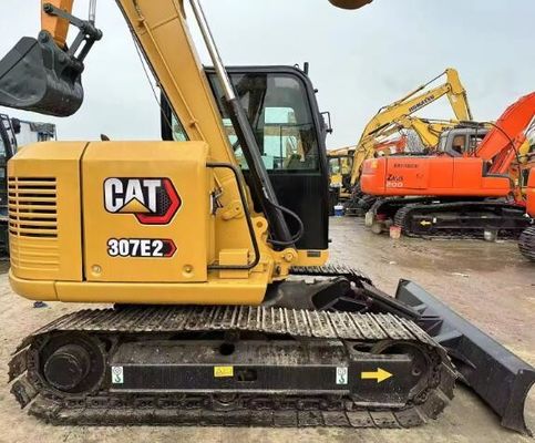 6800 KG 307e Caterpillar CAT 307E Использованная экскаватор / подержанная экскаваторная машина 7 тонн