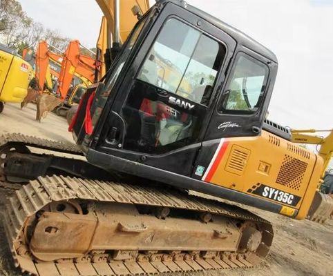 2022 Использованный экскаватор Sany SY135C с емкостью 0.7CBM в отличном состоянии
