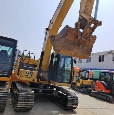 Эксплуатационный экскаватор CAT 320DGC 20 тонн Использованный экскаватор с ОРГИНАЛЬНЫМ гидравлическим цилиндром