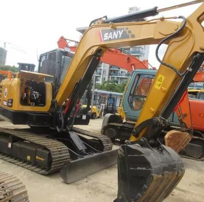 Оригинальный гидравлический цилиндр SanySY60C PRO экскаватор с мощностью 36 кВт в хорошем состоянии