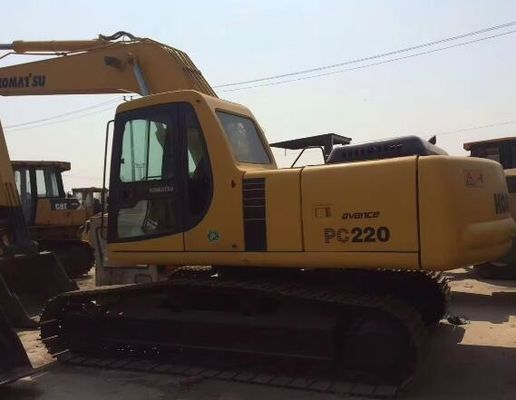 Использованные Япония 22 тонны экскаваторы PC220-6 Вторая рука Komatsu экскаватор с 1CBM ведро