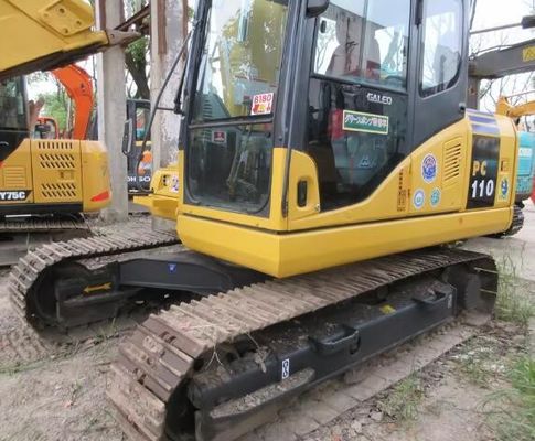 Оригинальный гидравлический клапан подержанный KOMATSU PC110 Crawler Excavator 65KW по доступной цене