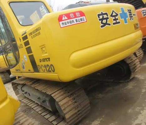 Япония Оригинальный экскаватор KOMATSU PC120 Использованный гидравлический экскаватор