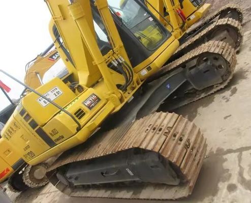 Использованные экскаваторы Komatsu PC120 Оригинальный гидравлический насос Подержанный экскаватор Komatsu