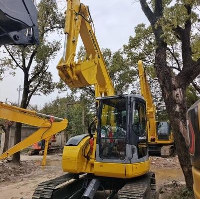 Использованный экскаватор Komatsu PC78US с оригинальным гидравлическим цилиндром в хорошем состоянии