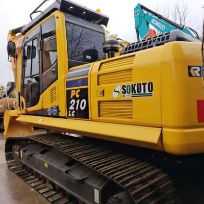Рабочая масса 21 тонны Komatsu PC210LC экскаватор с оригиналом Японии использованный PC55