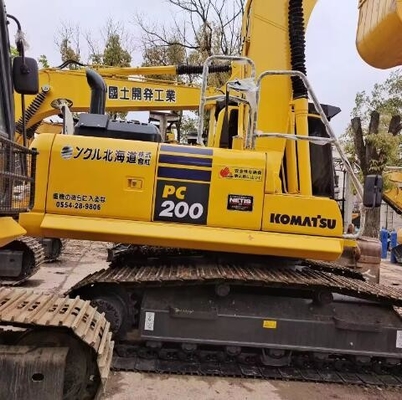 Подержанный PC200-8 Использованный гидравлический экскаватор Komatsu PC200-8 20 тонн