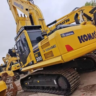 Оригинальный гидравлический клапан Komatsu PC200-8 экскаватор с и подержанный из Японии
