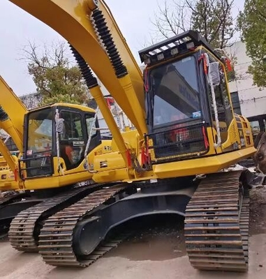 Подержанный экскаватор Komatsu PC200-8 с оригинальным гидравлическим цилиндром в Шанхае Япония