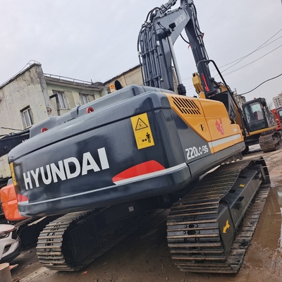 20 тонн рабочего веса использованная Корея Hyundai 215LC-9 экскаватор с TRACK обуви из Японии