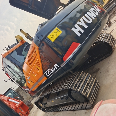 Оригинальный двигатель использованный Hyundai 215 220lc Crawler экскаватор в Колумбии 2019 год 20тонны