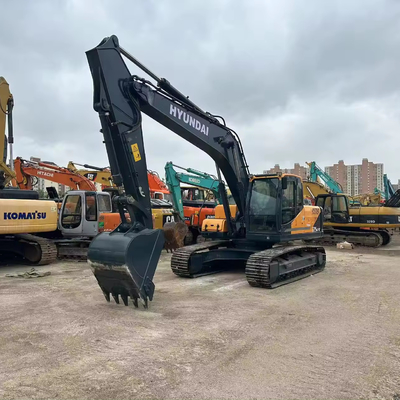 Ремонтные машины Использованный 225 Средний экскаватор Hyundai Crawler экскаватор с мощностью 118KW