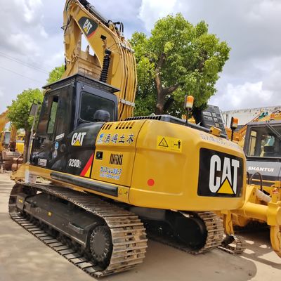 20т Гидравлический экскаватор Cat320d2l Использованный экскаватор Cat 320D2 с емкостью 1 ведра