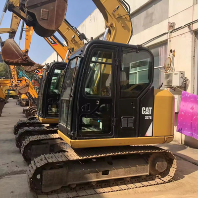 Эксплуатационный экскаватор CAT 307D с оригинальным гидравлическим цилиндром в хорошем состоянии
