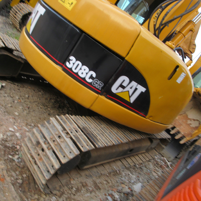 Эксплуатационный экскаватор CAT 308CR мощностью 68 кВт и весом 8000 кг в отличном состоянии