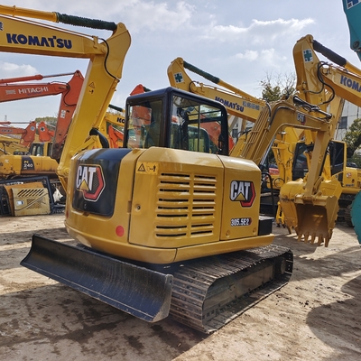 Производственный завод Япония Использованный мини экскаватор Caterpillar 305.5e с оригинальным двигателем