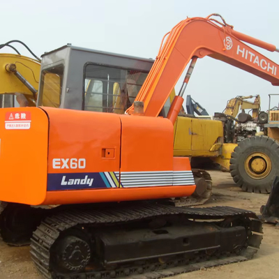 Оригинальная экскаваторная машина Hitachi EX60-5 в Японии для 0.2 ведра и двигателя