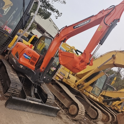 Мини экскаватор Doosan DX60 DX60-9 с емкостью 0,7 ведра и рабочей массой 15000